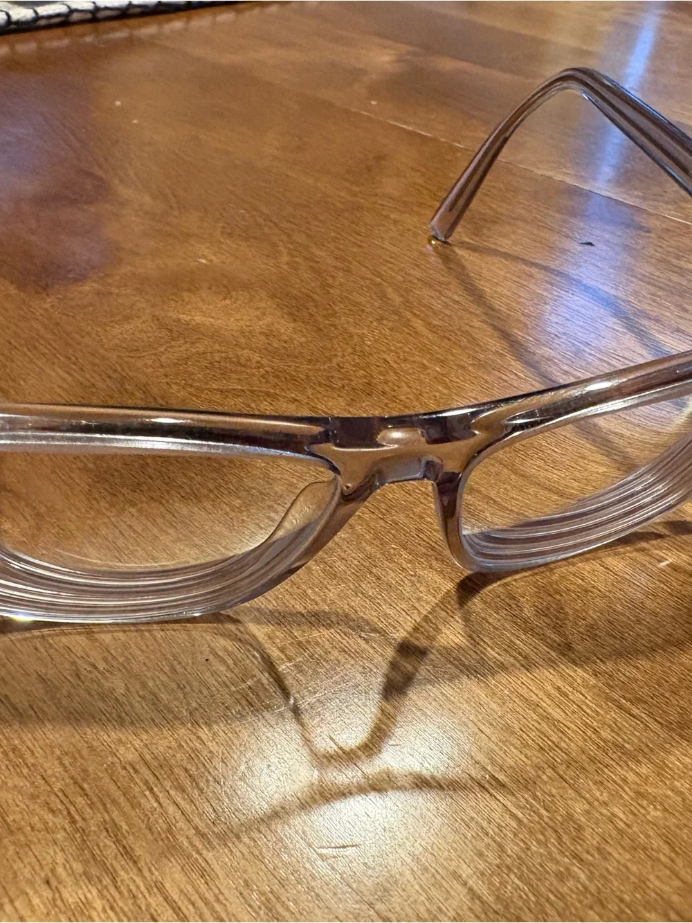 Saint Laurent Transparent Clear Frame Glasses